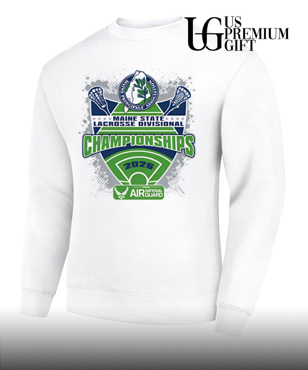 Maine State Lacrosse Divisional Championships MPA 2026 shirt
