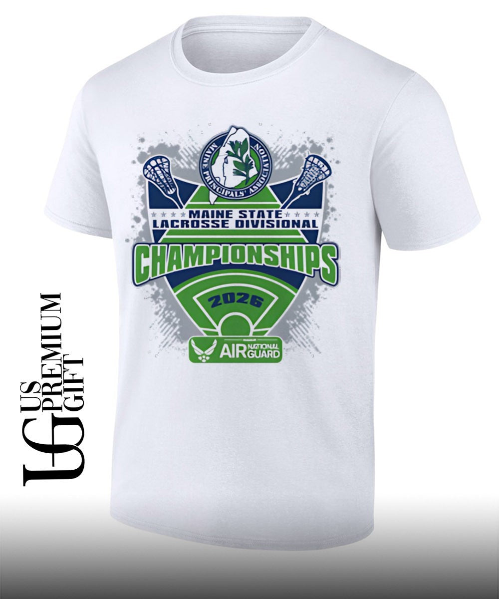 Maine State Lacrosse Divisional Championships MPA 2026 shirt