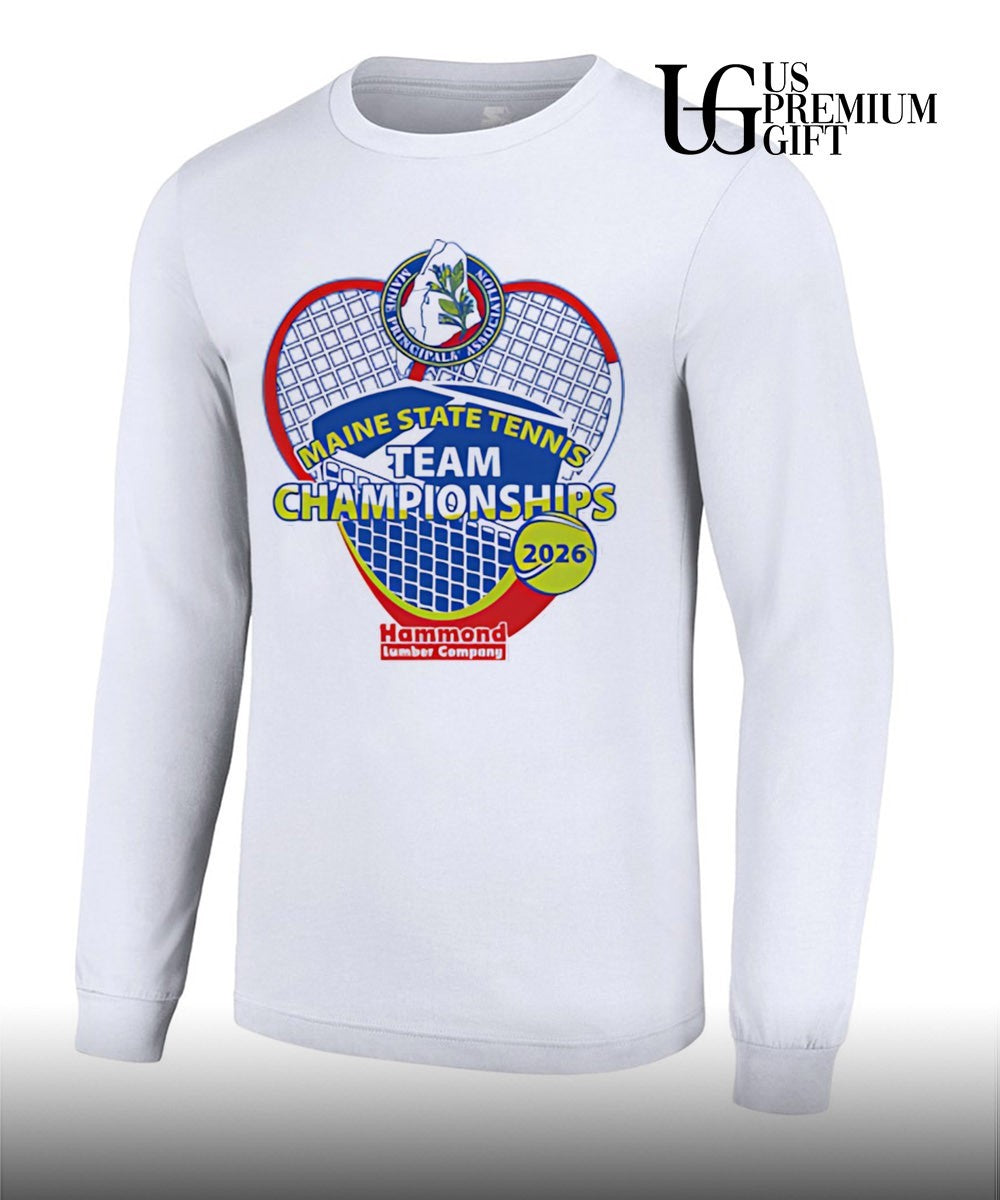 Maine State Tennis Team Championships MPA 2026 shirt