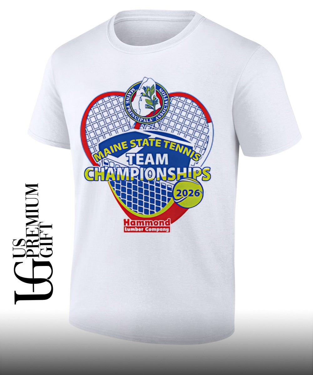 Maine State Tennis Team Championships MPA 2026 shirt