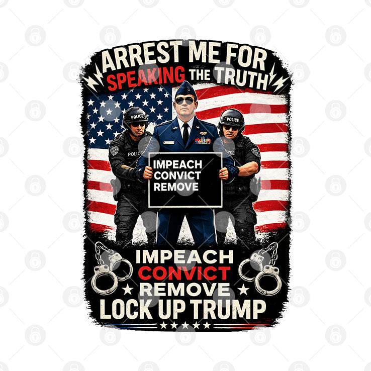 Major Jason Watson Protest Anti Trump T Shirt