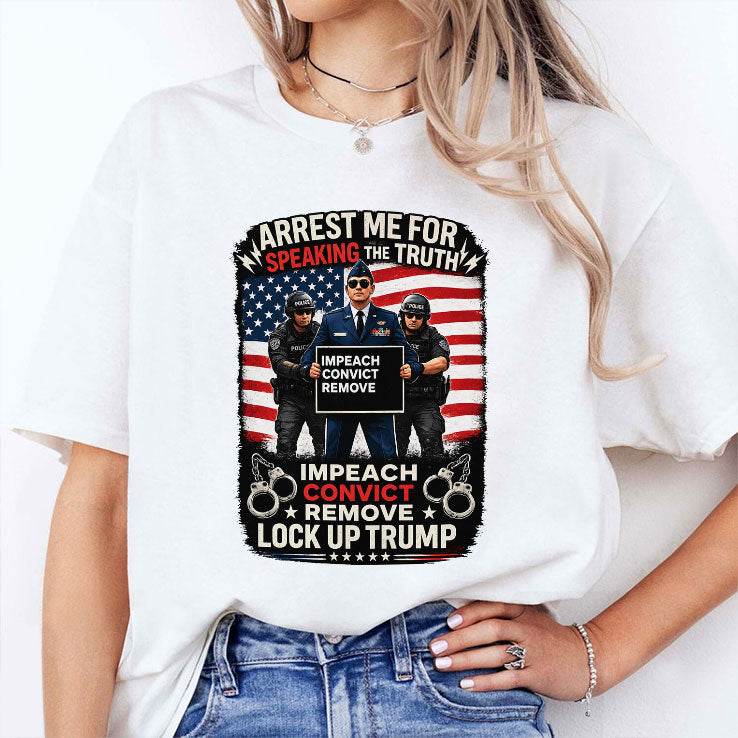 Major Jason Watson Protest Anti Trump T Shirt