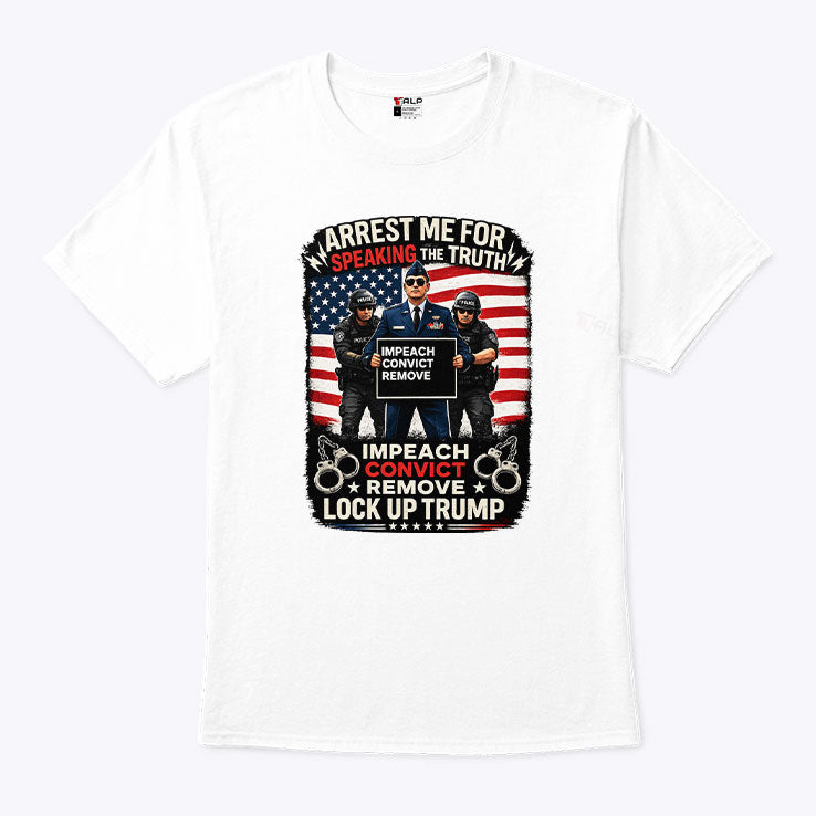 Major Jason Watson Protest Anti Trump T Shirt