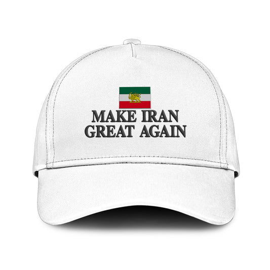 Make Iran Great Again Embroidered Hat