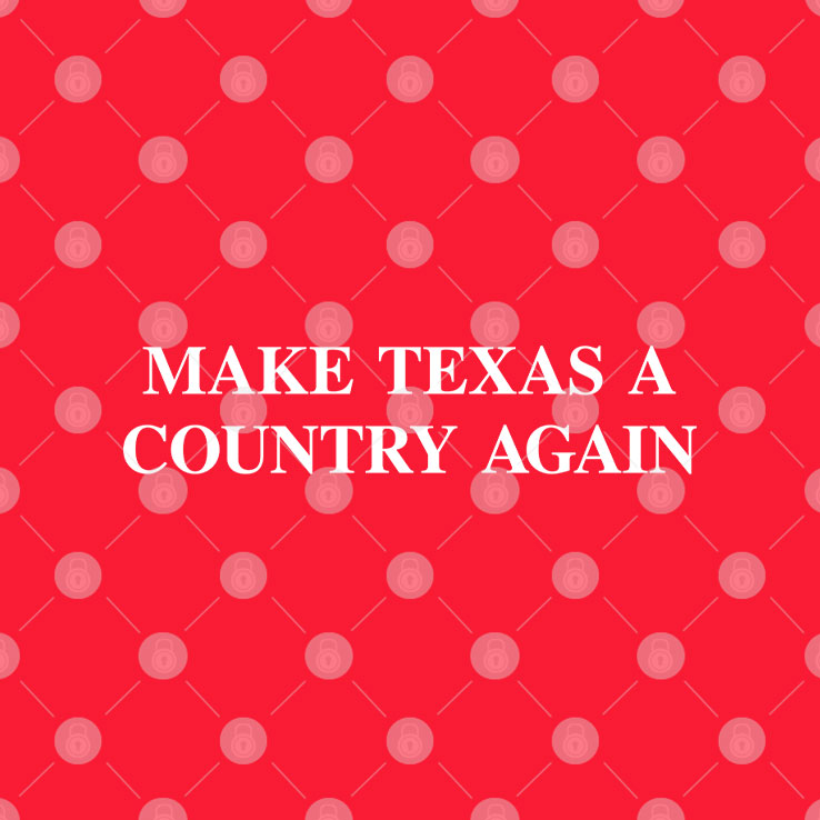 Make Texas A Country Again T Shirt