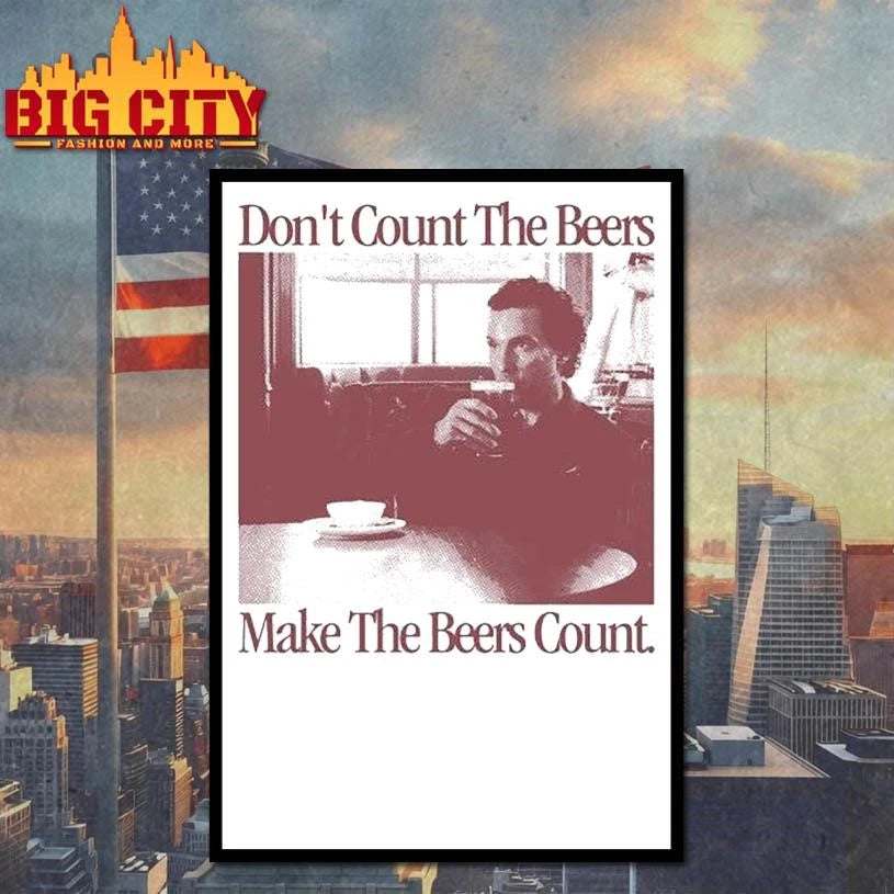 Make The Beers Count Gentlemen Shirt