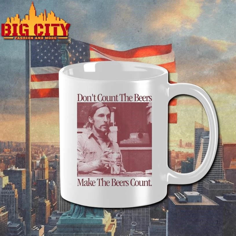 Make The Beers Count Rust Shirt