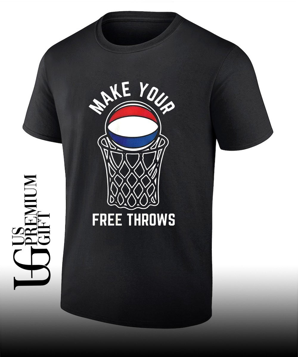Make Your Free Throws basketball shirt