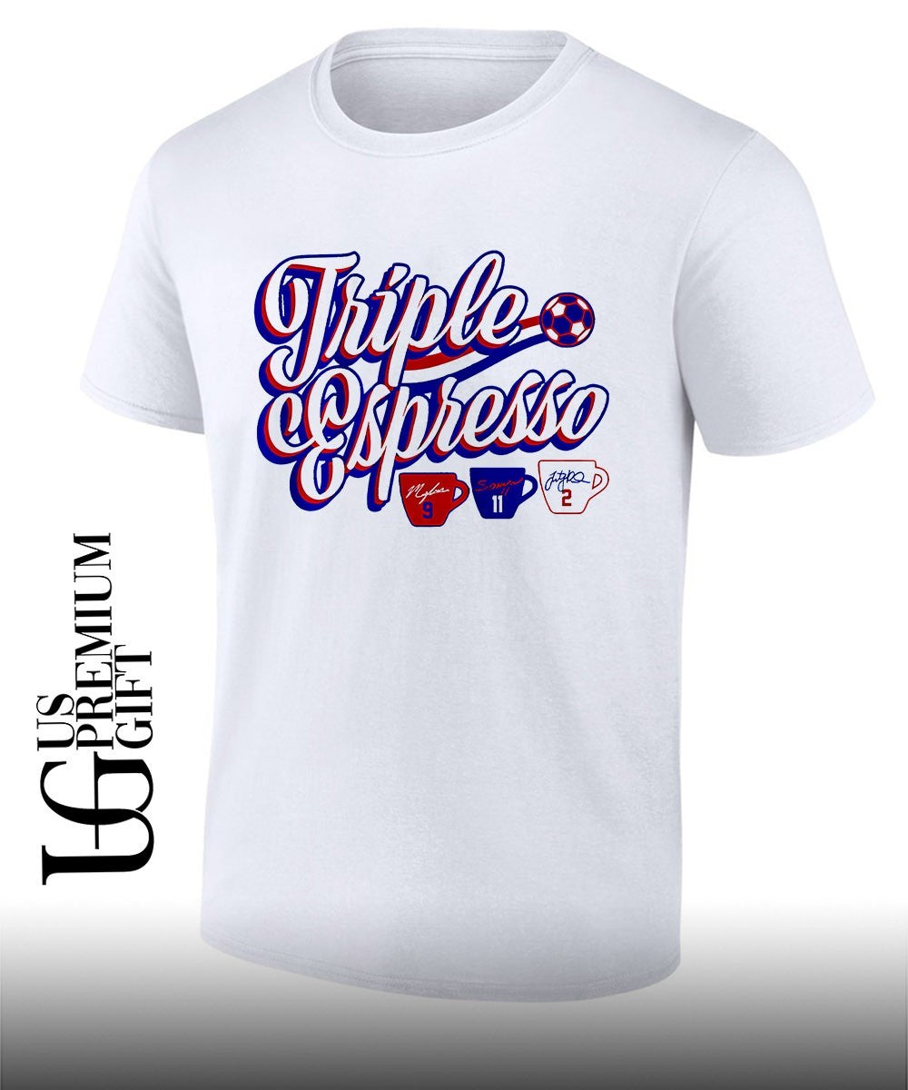 Mallory Swanson Trinity Rodman and Sophia Wilson Triple Espresso shirt