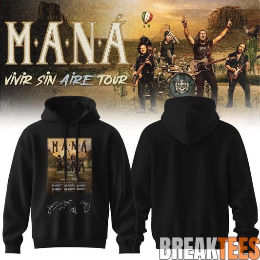 Maná “Vivir Sin Aire Tour” Edition Hoodie