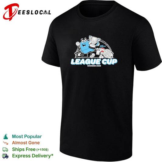 Manchester City Arsenal stay humbled mascot League Cup winners 2026 shirt