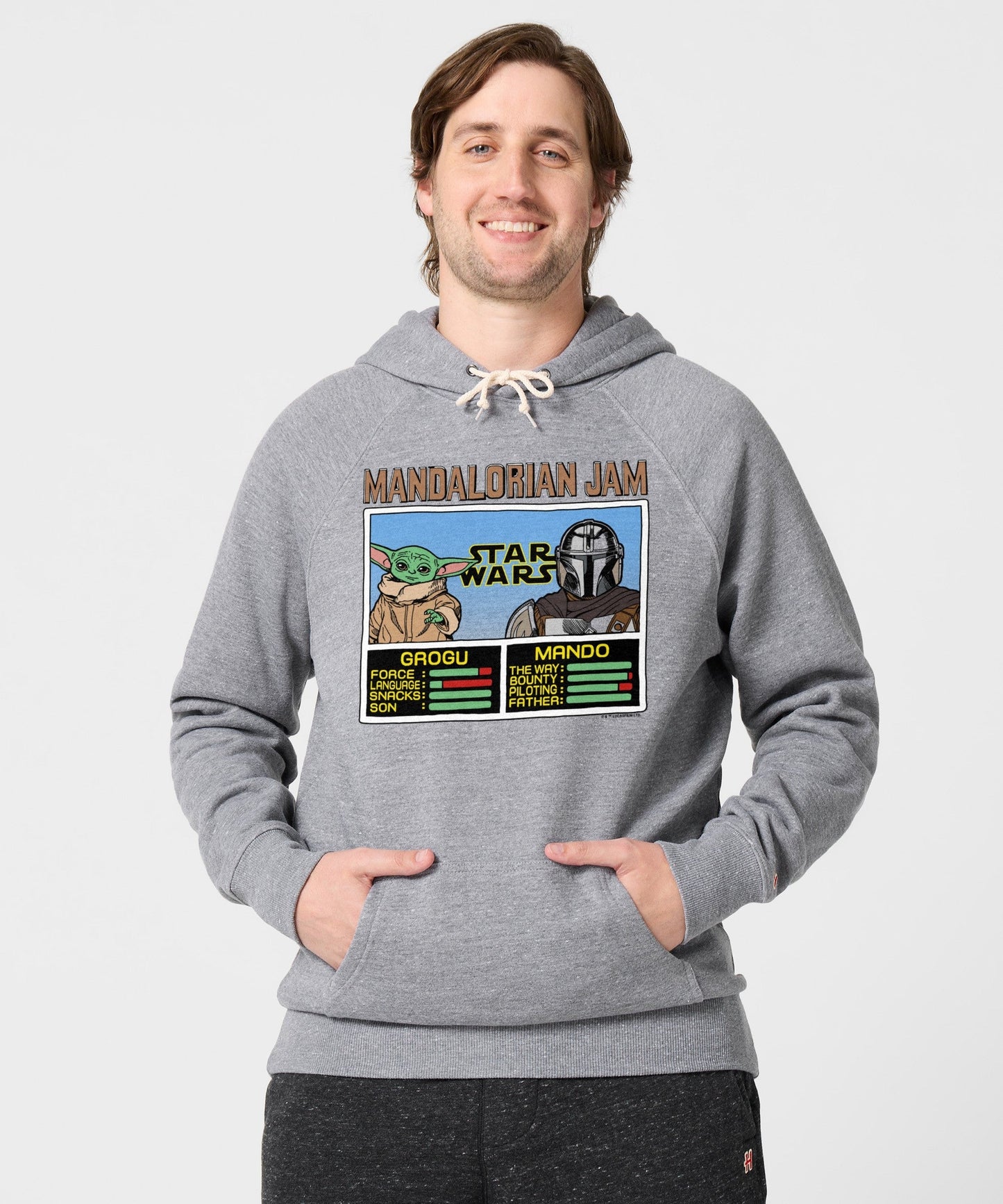 Mandalorian Jam Grogu And Mando Hoodie