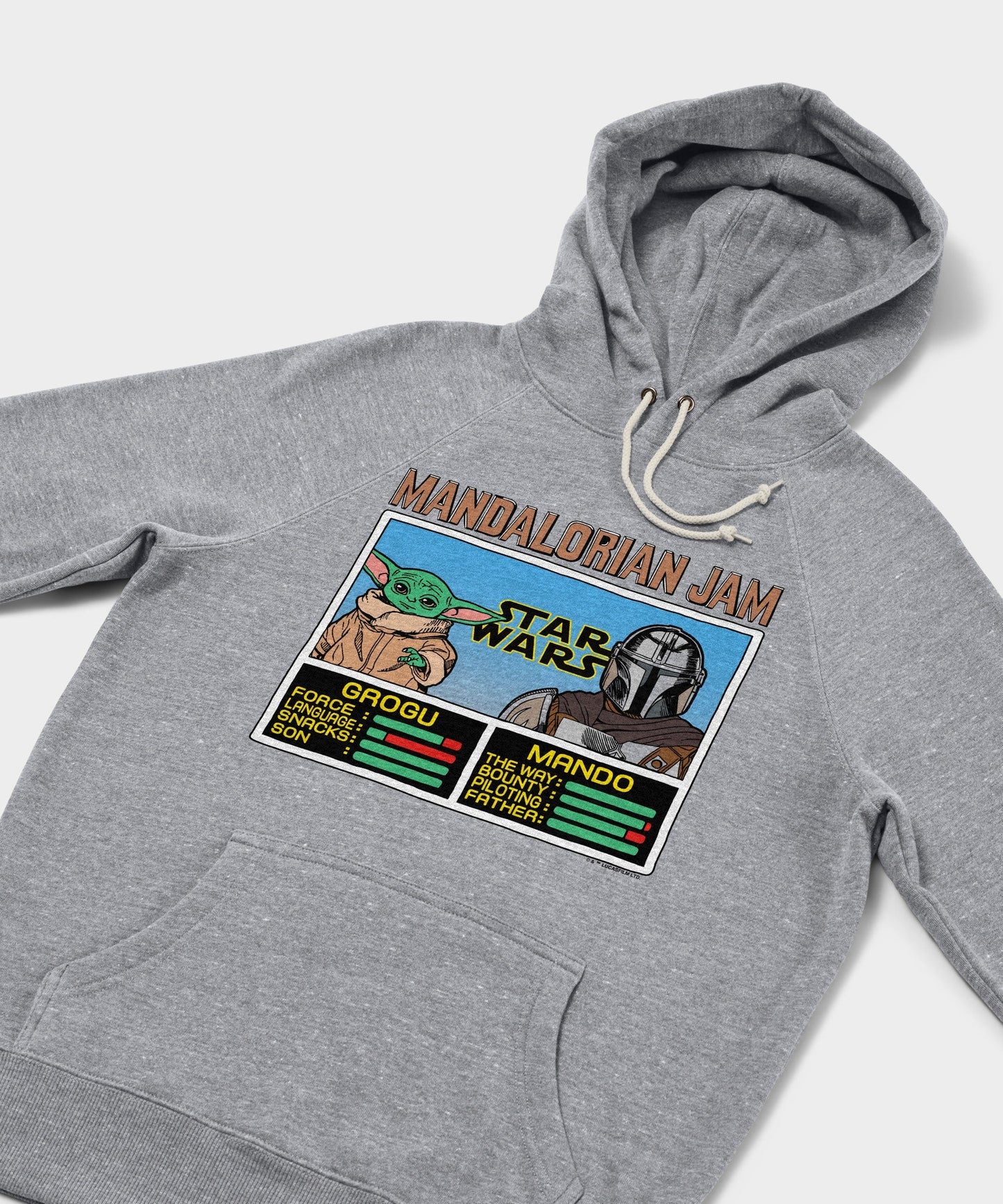 Mandalorian Jam Grogu And Mando Hoodie