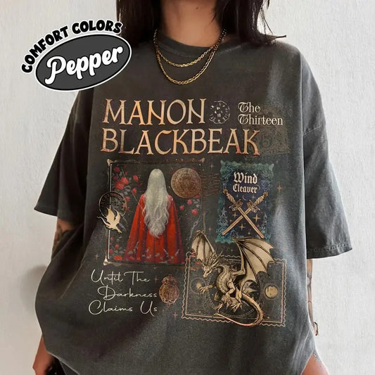 Manon Blackbeak Throne of Glass Comfort Colors Shirt, The Thirteen Shirts Top Womenswear