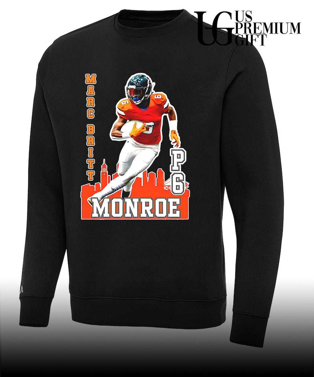 Marc Britt Monroe Football player P6 Skyline City shirt