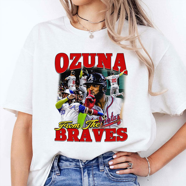 Marcell Ozuna From The Atlanta Braves T Shirt
