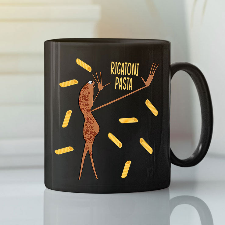 Marcus The Worm Rigatoni Pasta Meme Mug