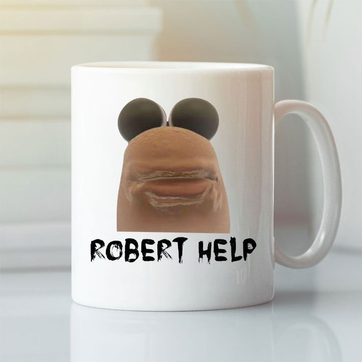 Marcus The Worm Robert Help Mug
