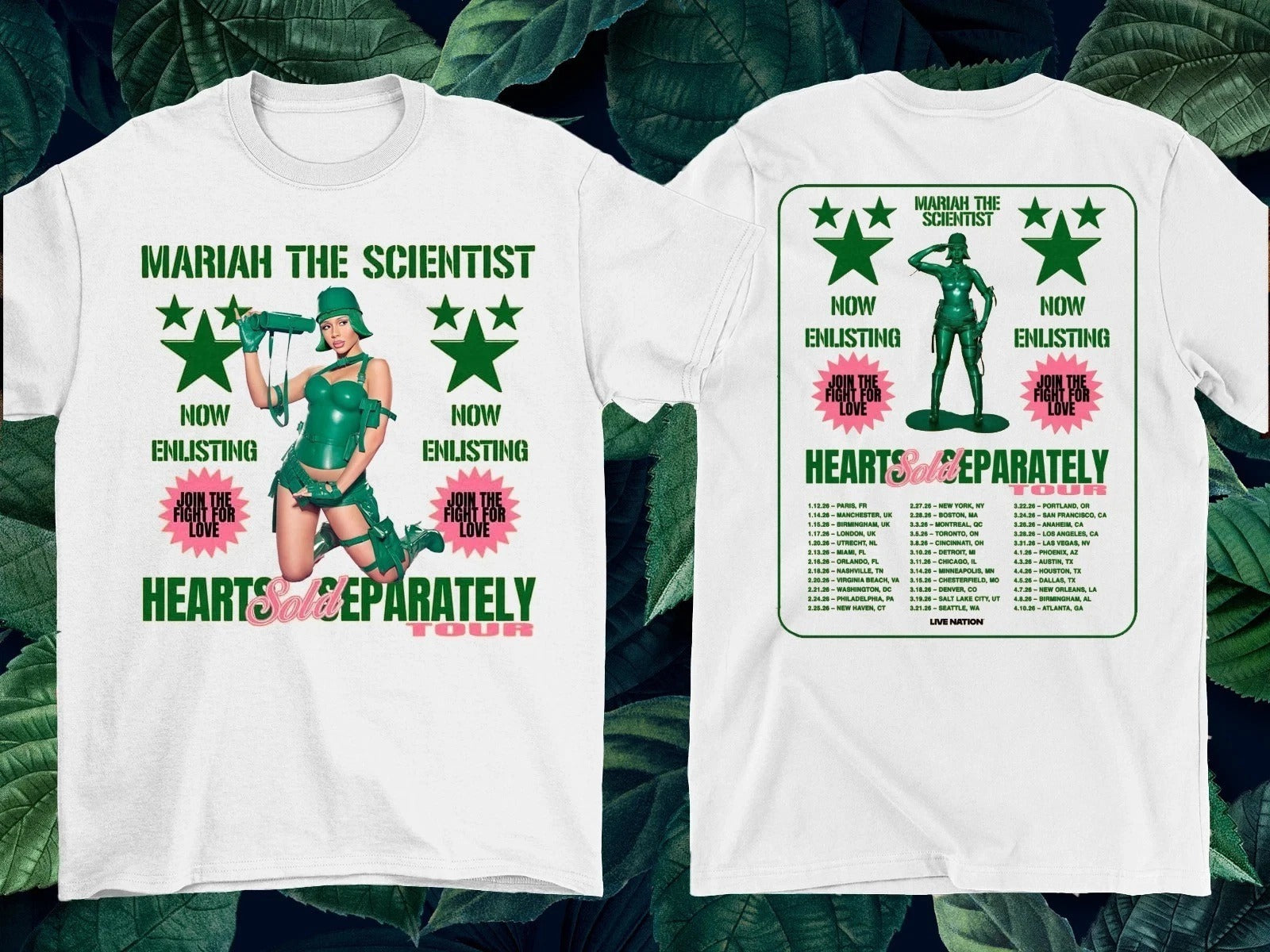 Mariah The Scientist Hearts Sold Separately Tour Shirt S-3XL FAST SHIP
