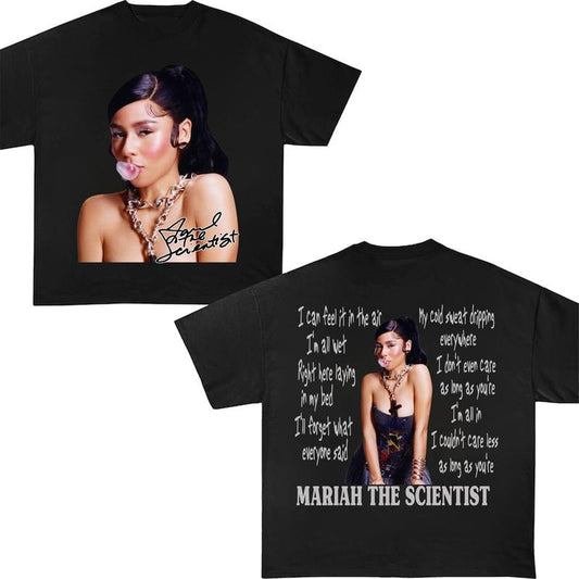 Mariah Vibes Retro T-Shirt Burning Blues Music Clothings Trendy Streatwear Gift - clothing by TeeHivey.com