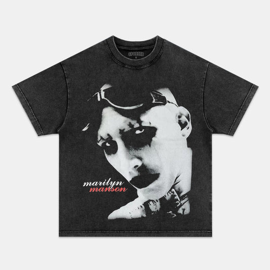 MARILYN MANSON TEE Style001 - clothing by TeeHivey.com (Image 1)