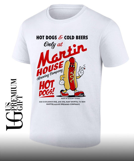 Martin House Brewing Company Glizzy Fest Hot Dog shirt
