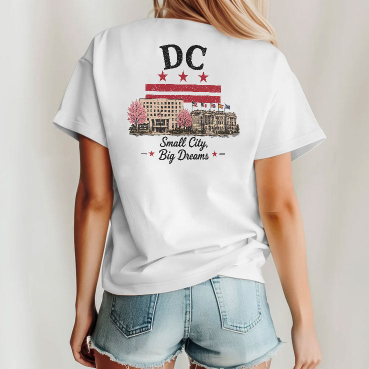 Maryland Small State Big Heart DC Small City Big Dreams Shirt