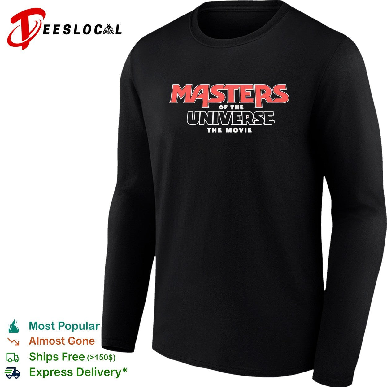 Masters of the Universe the movie logo vintage shirt