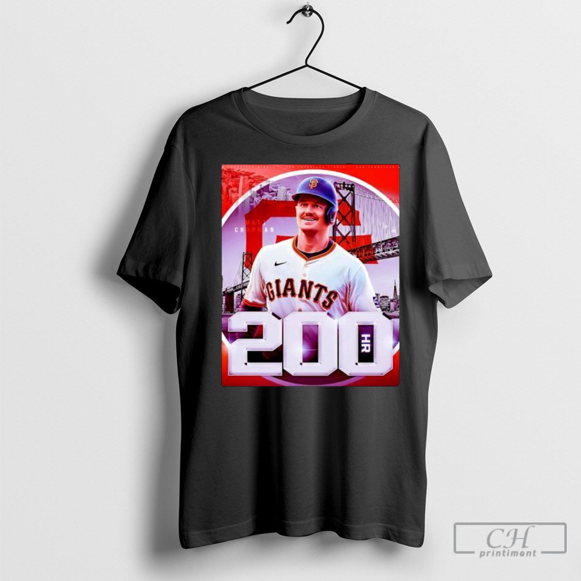 Matt Chapman San Francisco Giants 200 Hr Shirts