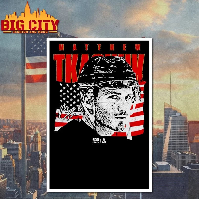 Matthew Tkachuk Florida USA Profile signature t-shirt