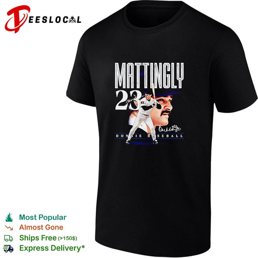 Mattingly 23 Donnie Baseball New York Yankees signature shirt
