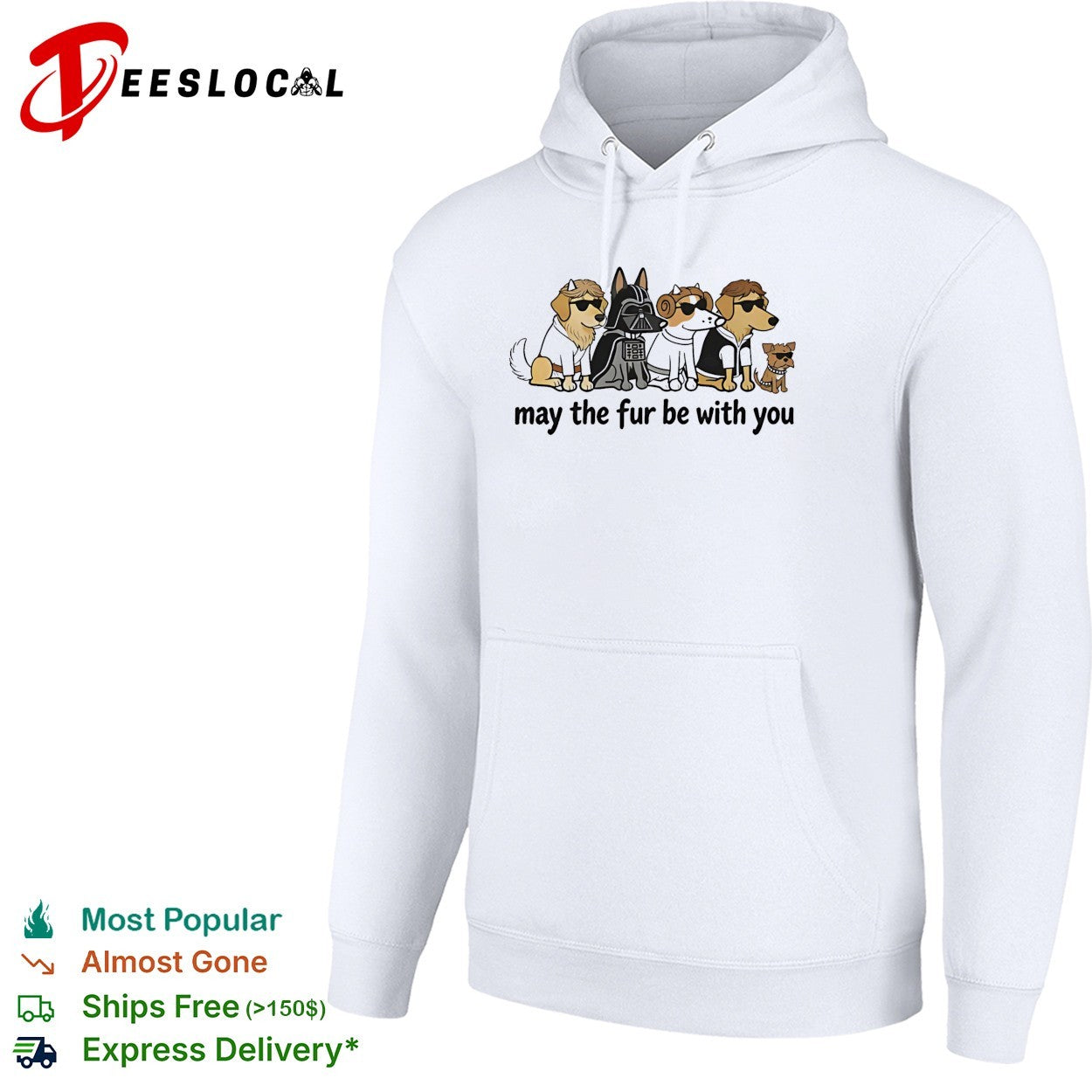 May The Fur Be With You DogGeek funny shirt