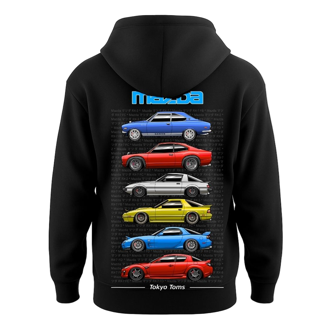 Mazda RX Generations – Hoodie