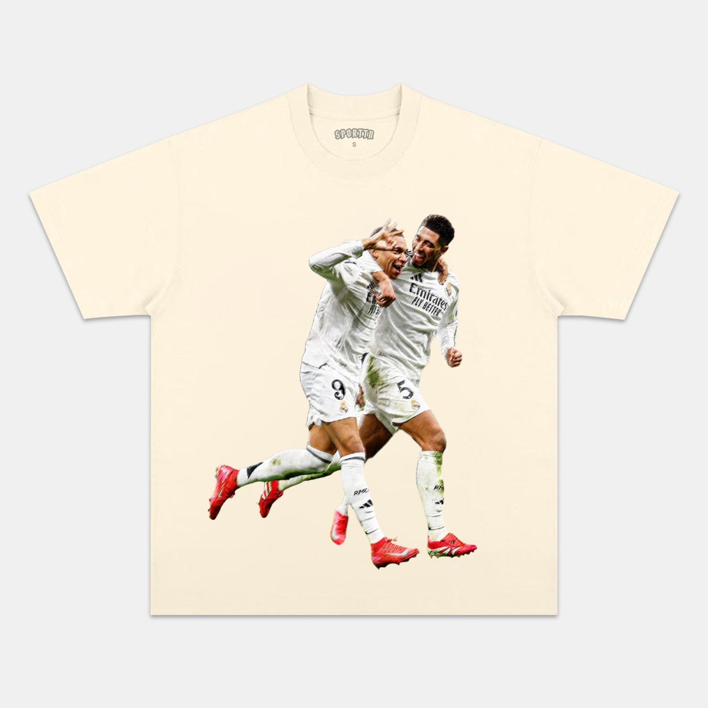MBAPPÃ‰ & JUDE BELLINGHAM TEE Style001 - clothing by TeeHivey.com (Image 4)