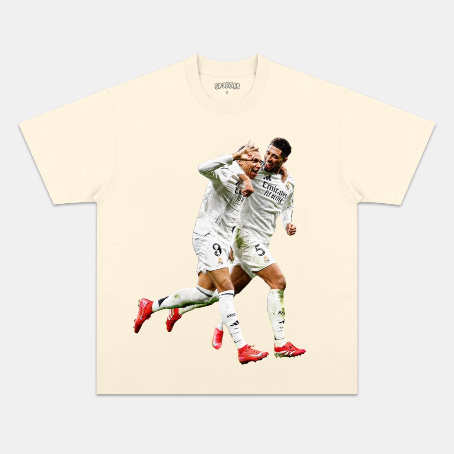 MBAPPÃ‰ & JUDE BELLINGHAM TEE Style001 - clothing by TeeHivey.com (Image 4)