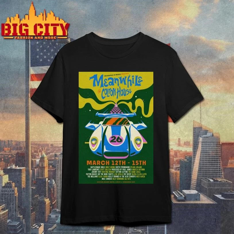 Meanwhile In Music Mar 12-15 2026 Colton House Hotel In Austin TX Poster Shirt