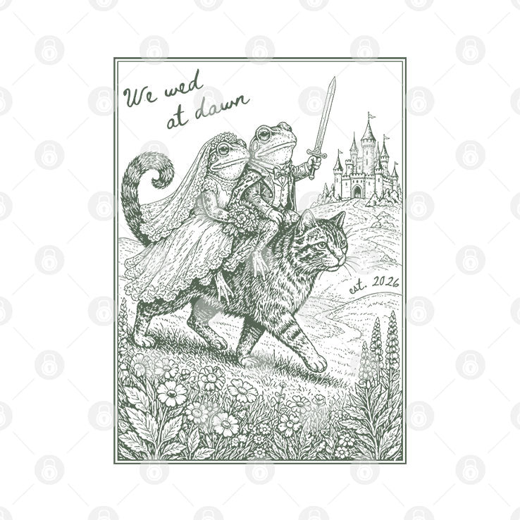 Medieval Frog Engagement Shirt