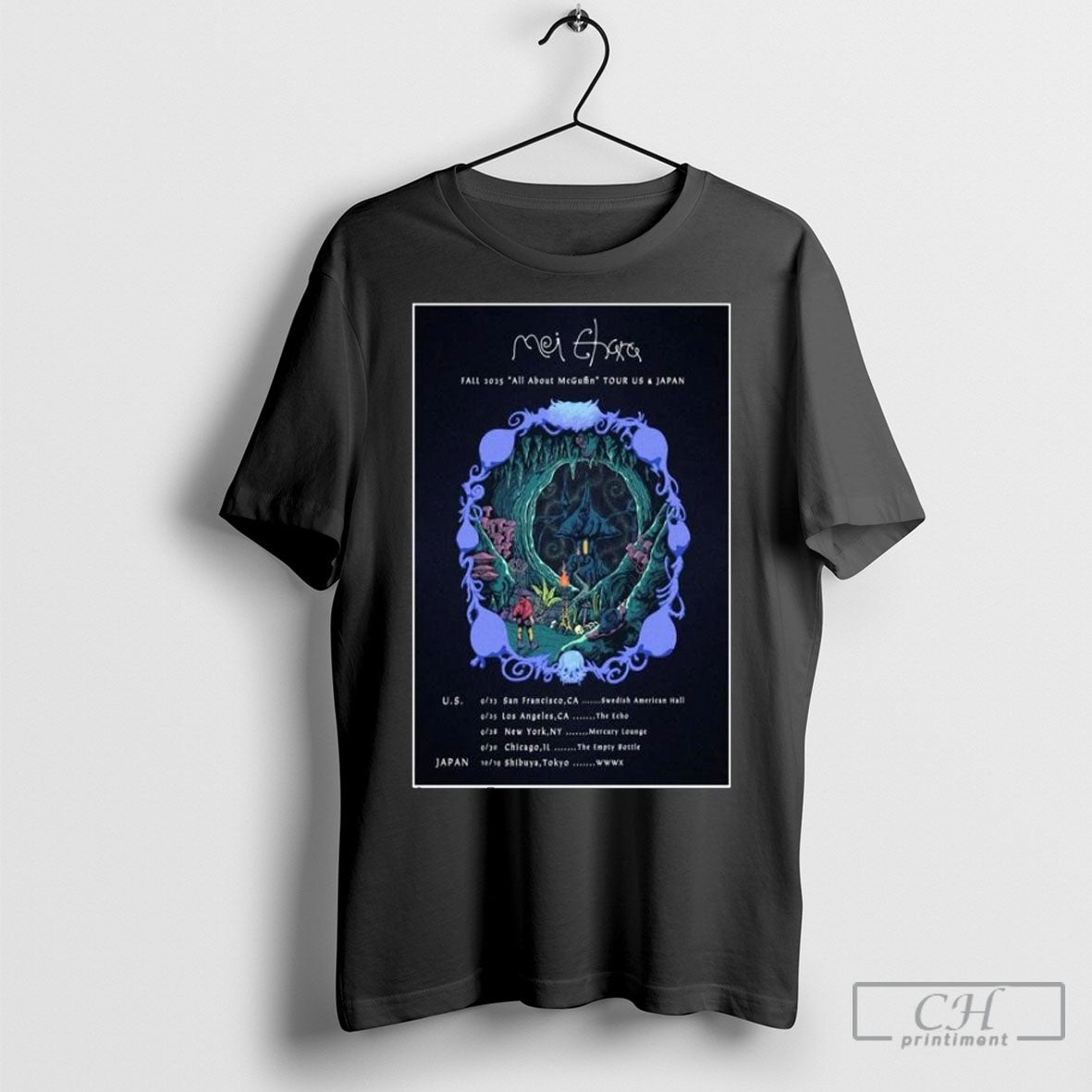 Mei Ehara Fall 2025 All About Mcguffin Tour Us Japan Poster T Shirts