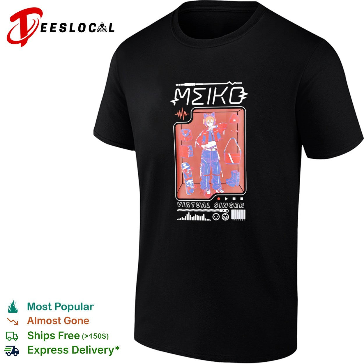 Meiko Virtual Singer Meiko shirt