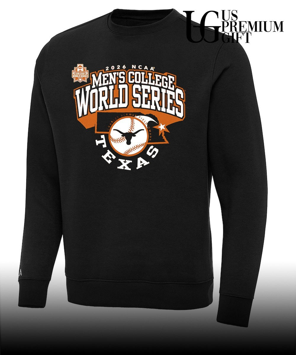 Men’s College World Series Texas Longhorns 2026 Baseball NCAA Bound shirt