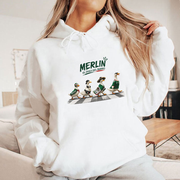 Merlin Mexico Duck El Idolo Del Barrio T Shirt