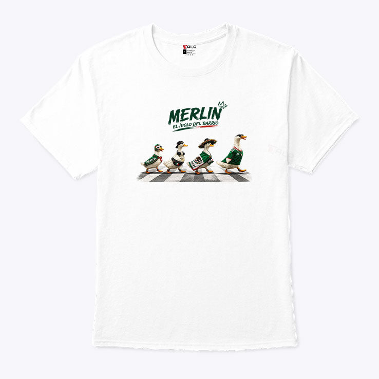 Merlin Mexico Duck El Idolo Del Barrio T Shirt