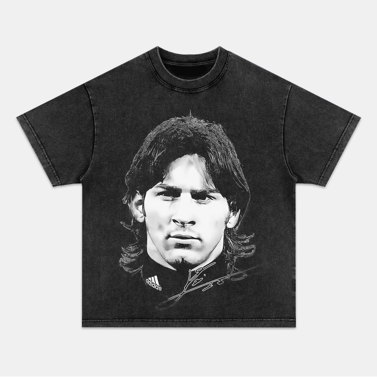 MESSI PRINT TEE Style001 - clothing by TeeHivey.com (Image 1)