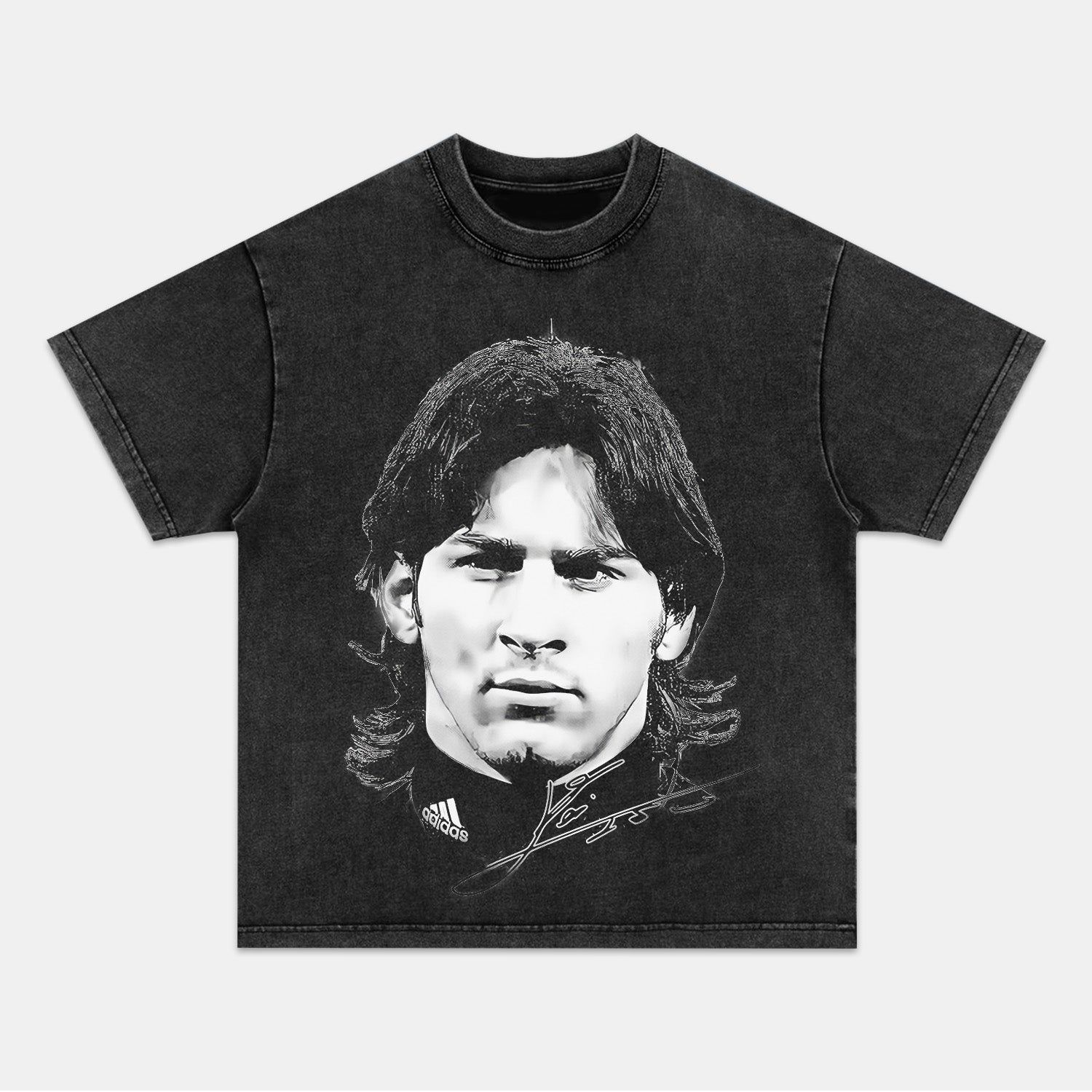 MESSI PRINT TEE Style001 - clothing by TeeHivey.com (Image 1)