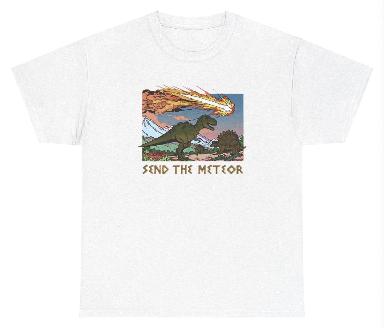 Send The Meteor T Shirt - clothing by TeeHivey.com (Image 3)