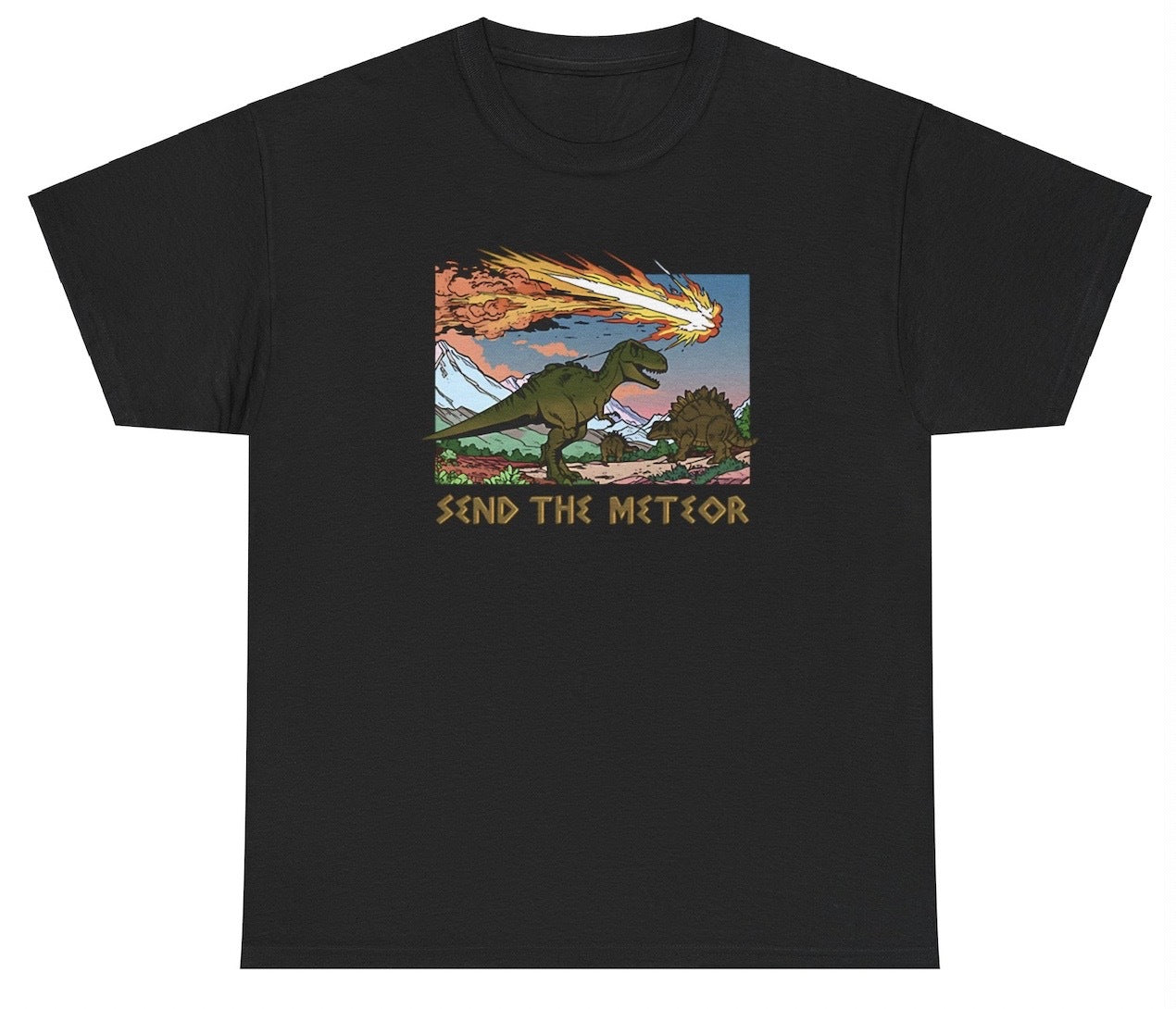 Send The Meteor T Shirt - clothing by TeeHivey.com (Image 4)