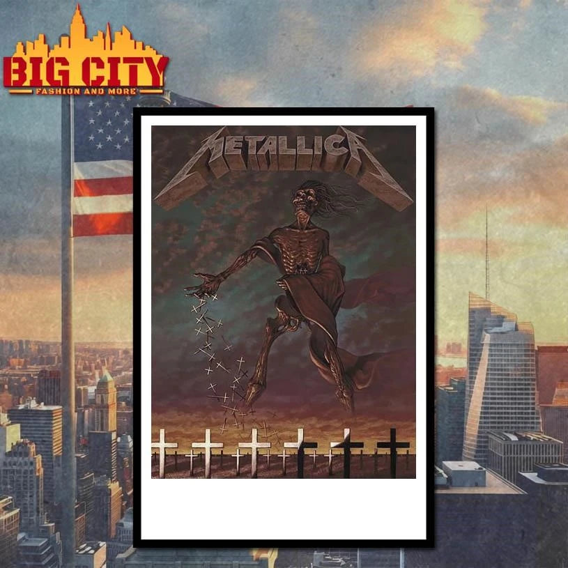 Metallica New Disposable Heroes Giclee Poster Shirt