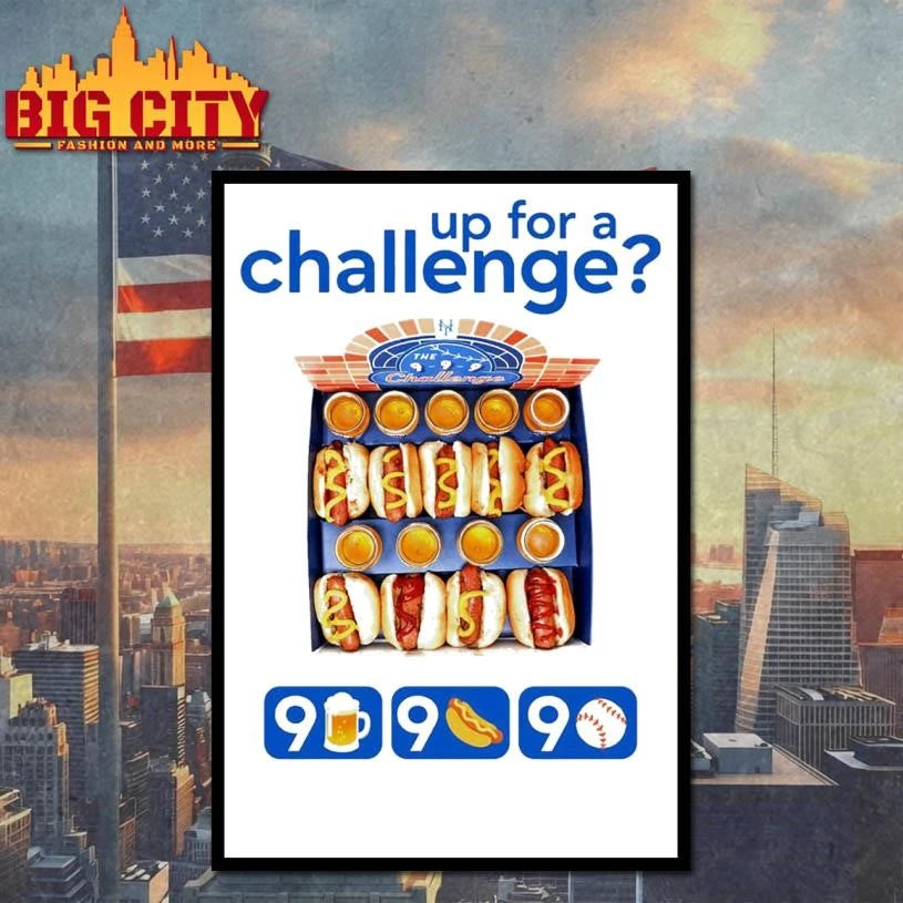 Mets 9 Beers 9 Dogs 9 Innings Fast Food Shirt
