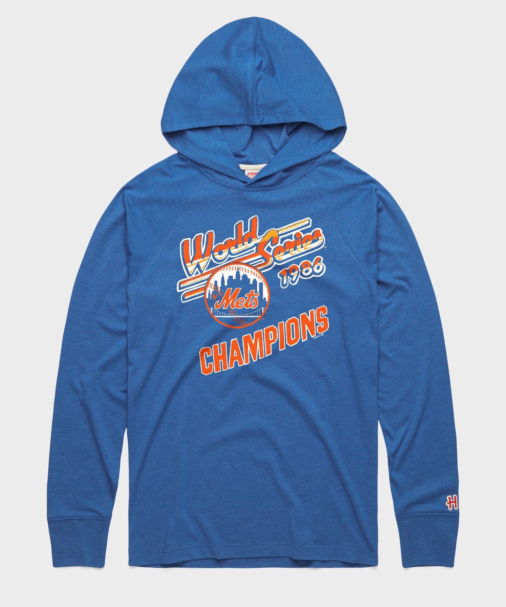 Mets World Series Champs 1986 Lightweight Hoodie