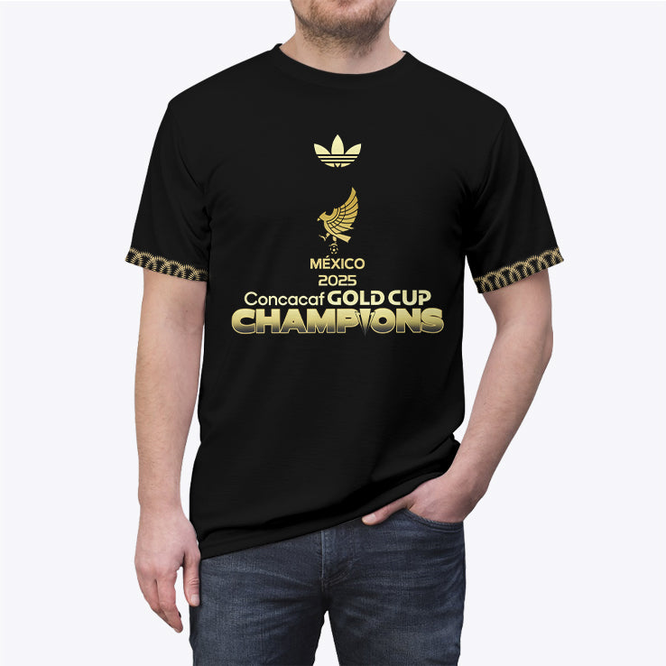 Mexico 2025 Concacaf Gold Cup Champions Bicampeones All Over Print Unisex T Shirt